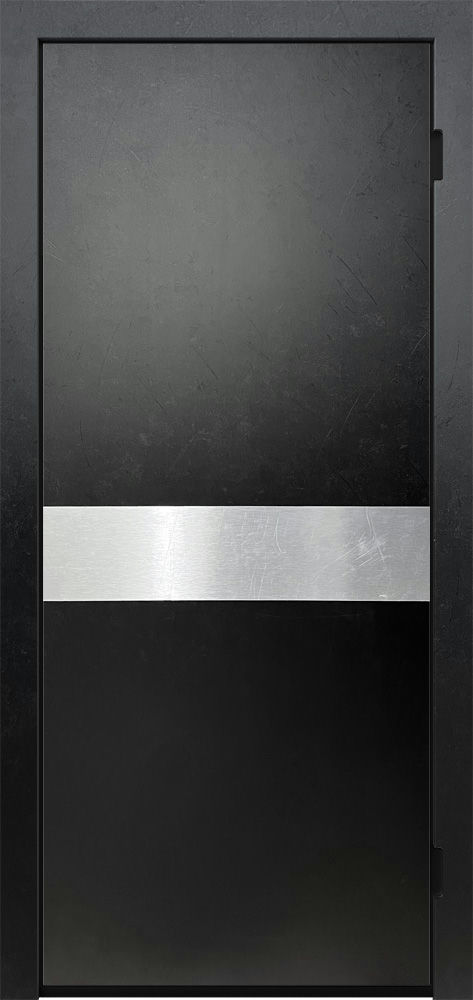 Экошпон с молдингом 11.20 лофт черный LS 00 929-2 