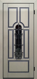 Серая недорогая входная дверь Next 197849 для загородного дома в Мытищах