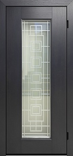 Влагостойкие входная дверь Trend 197537 в загородный дом из наборных панелей в Мытищах