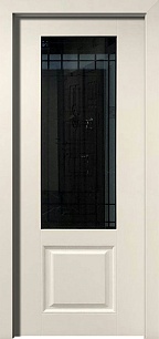 Металлическая дверь Next 234528 в загородный дом (бежевая) МДФ в Мытищах