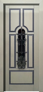 Серая недорогая входная дверь Next 197849 для загородного дома в Мытищах